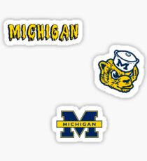 University of Michigan Minis Sticker