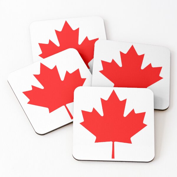 Item preview, Canada Maple Leaf Flag Emblem Sticker designed and sold by Dark-Matter02.