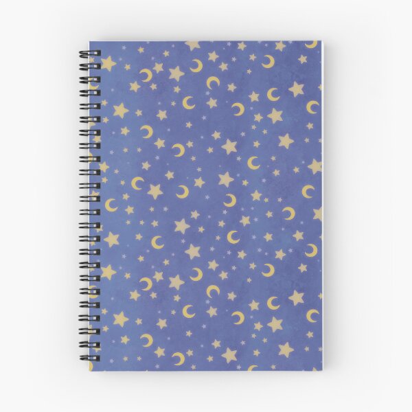 Item preview, Simple cute Lilac blue moon and stars designed and sold by Midsea.