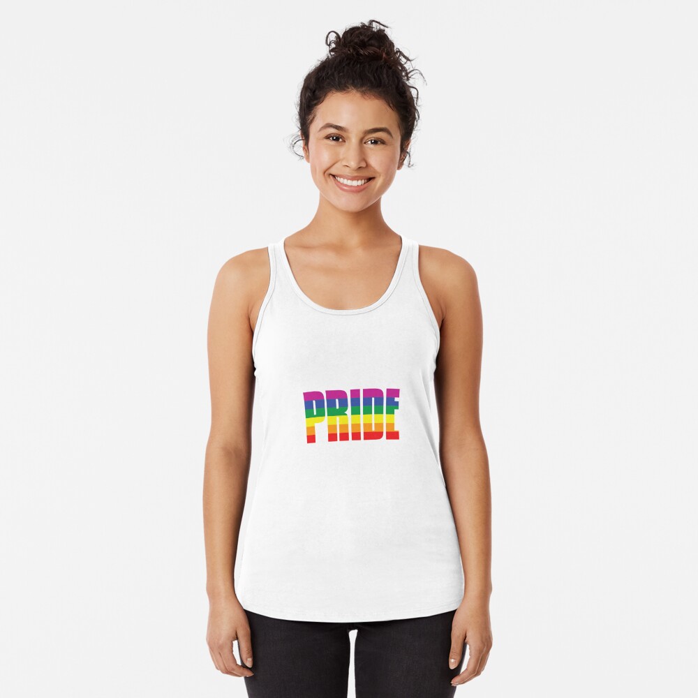 Discover Gay Pride gift for Gays And Lesbians Racerback Tank Top
