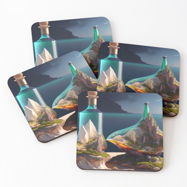 Item preview, Islands in bottles designed and sold by M-Y-A-R-T-.