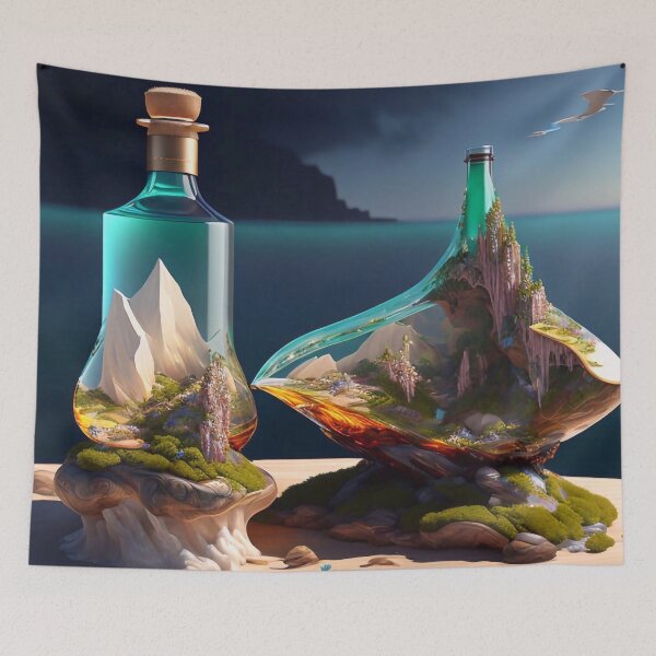 Item preview, Islands in bottles designed and sold by M-Y-A-R-T-.