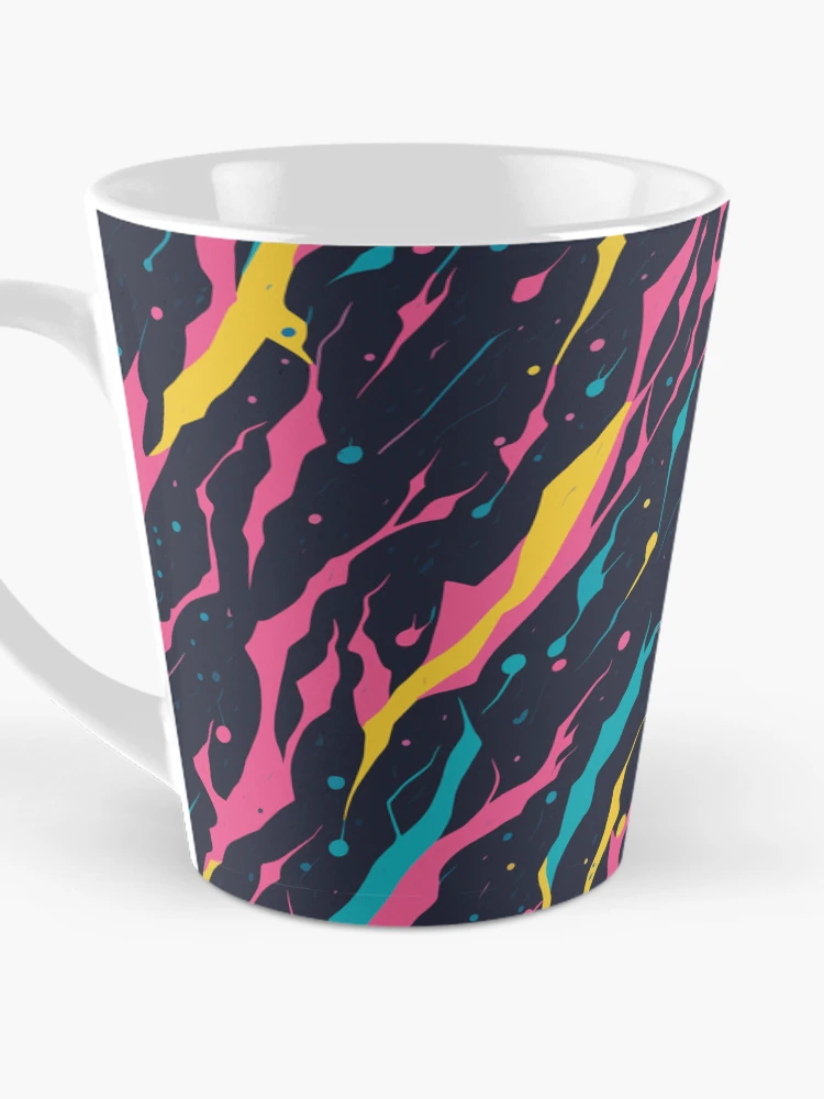 Thumbnail 3 of 4, Coffee Mug, Abstract Explosion designed and sold by PatternLounge.