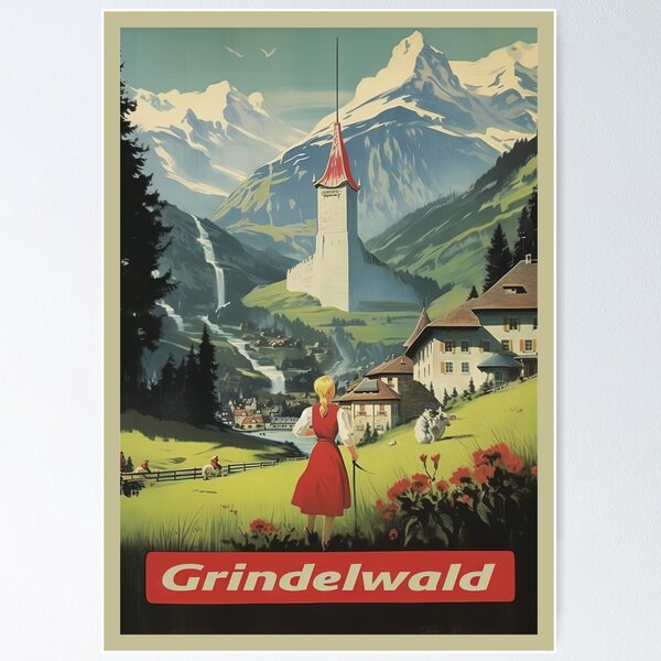 Item preview, Grindelwald, Suisse designed and sold by BokeeLee.