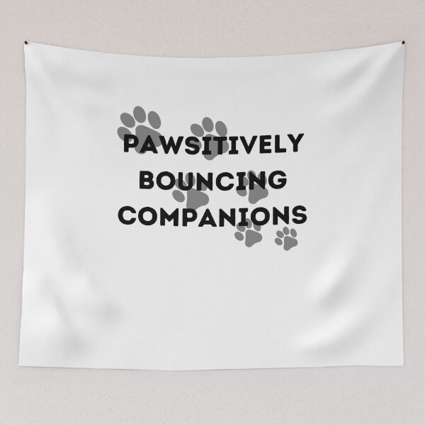 Item preview, Pawsitively Bouncing Companions designed and sold by Cactus202.