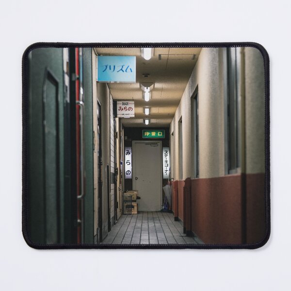 Item preview, Japanese Corridor With Neon Signs designed and sold by JonesyDave.