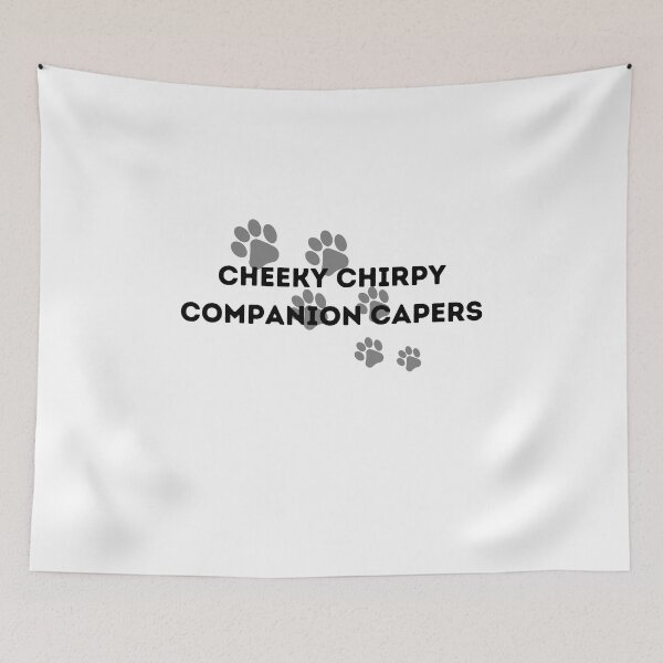 Item preview, Cheeky Chirpy Companion Capers designed and sold by Cactus202.