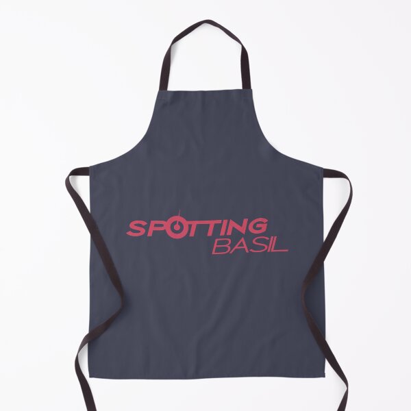 Spotting Basil Logo Apron