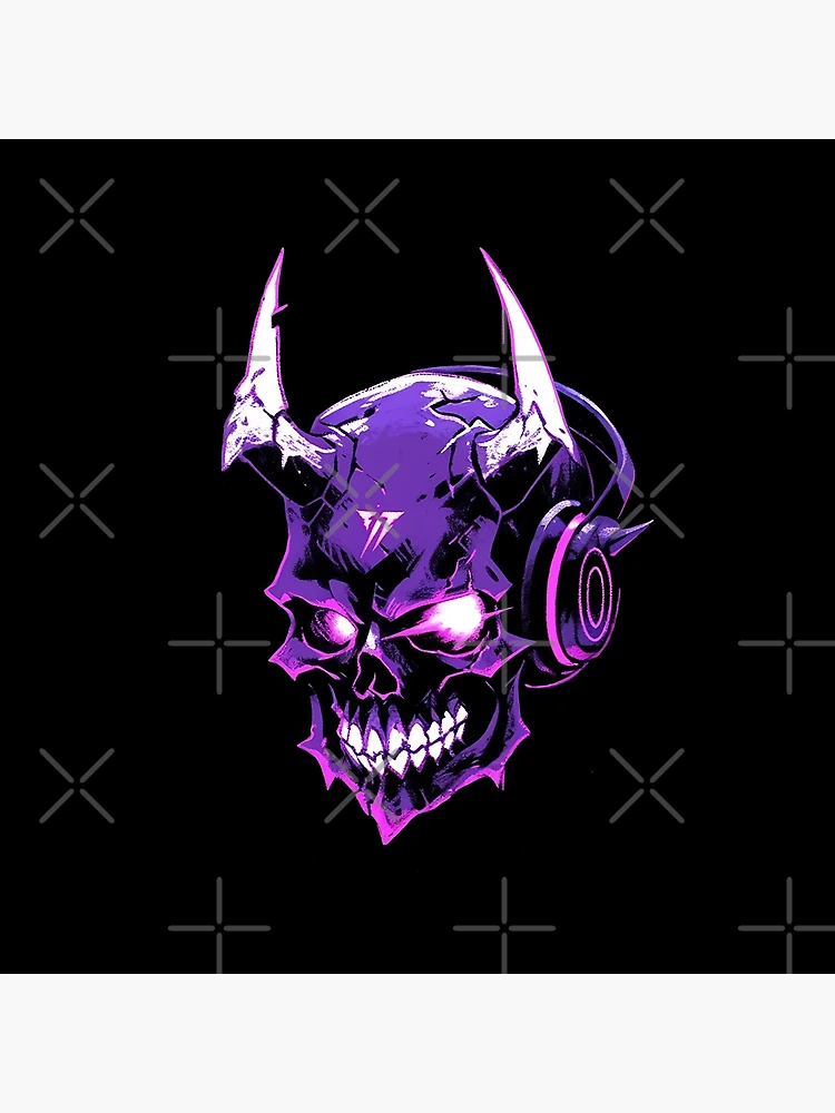 Phonk style skull