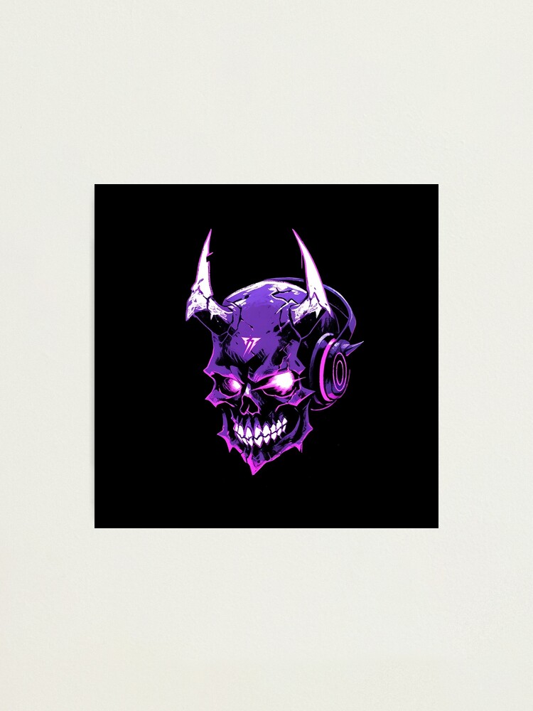 Phonk style skull