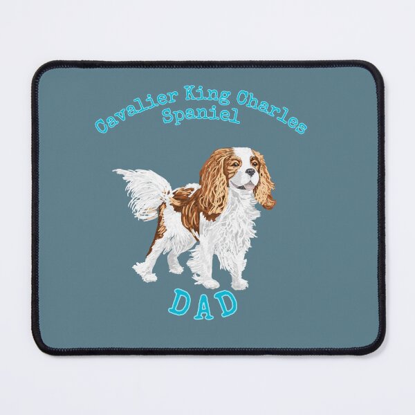 Item preview, Blenheim Cavalier King Charles Spaniel Dad designed and sold by barksandsqueaks.