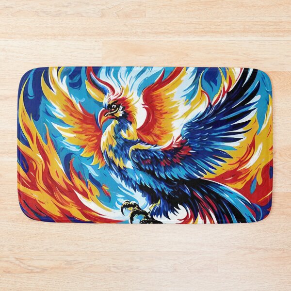 Item preview, Inferno's Grace: A Fiery Phoenix in Flight designed and sold by fkc666.