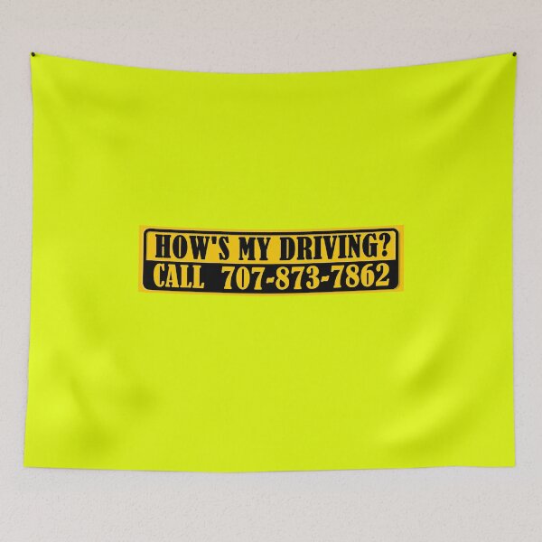 Item preview, Kids Pep Talk Line, How's My Driving Prank Call Number designed and sold by PawsAndCoffeeCo.