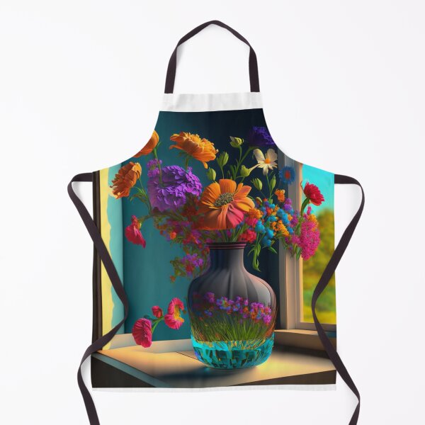 Item preview, Flowers In A Vase Print designed and sold by SkipTon121.