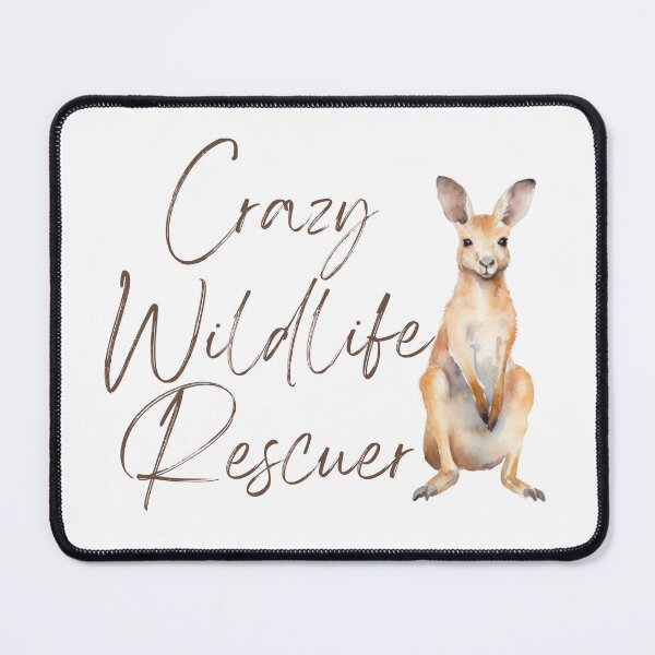 Item preview, Crazy Wildlife Rescuer designed and sold by Kitty-Cactus.