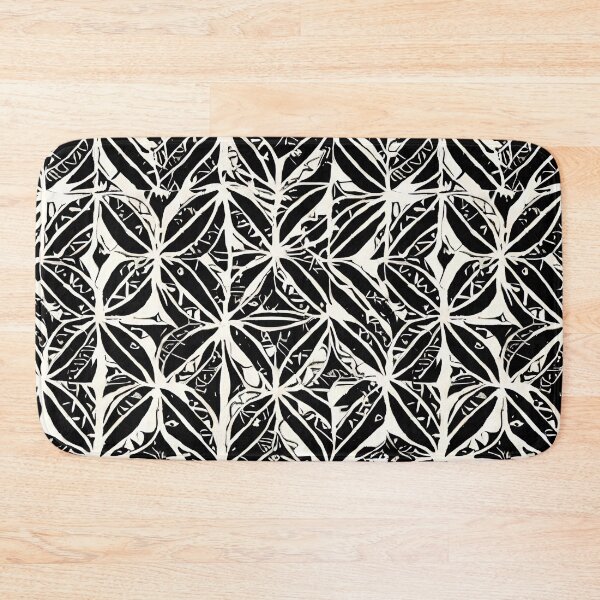 Item preview, Harmony in Contrast: Pretty Black and White Pattern designed and sold by cece4410.