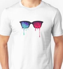 3D Psychedelic / Goa Meditation Glasses Unisex T-Shirt