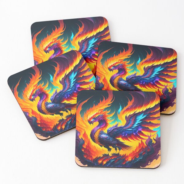 Item preview, Wings of Resilience: The Timeless Glory of the Phoenix designed and sold by fkc666.