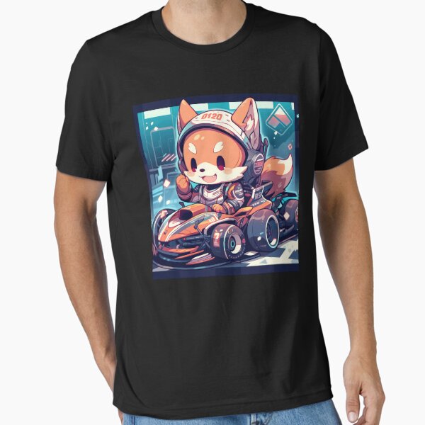 Item preview, Japanese dog Shiba Inu with helmet and racing car designed and sold by Naohiro.