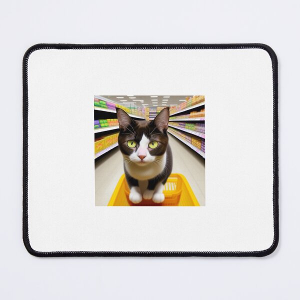 Item preview, Cat in supermarket designed and sold by cesavision.
