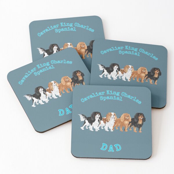 Item preview, Cavalier King Charles Spaniel Dad designed and sold by barksandsqueaks.
