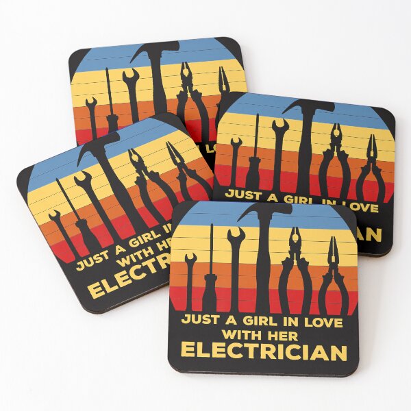 Item preview, Electrician Wife Vintage Girlfirend I Love My Electrician Premium designed and sold by vugtsreinetz.