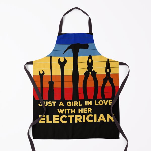 Item preview, Electrician Wife Vintage Girlfirend I Love My Electrician Premium designed and sold by vugtsreinetz.