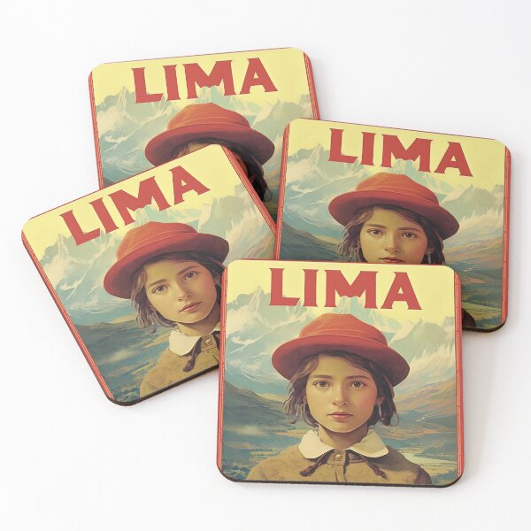 Item preview, Lima, Peru, Travel Poster designed and sold by BokeeLee.