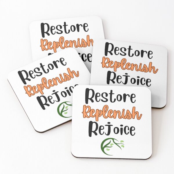 Item preview, Restore Replenish Rejoice Design designed and sold by JAMTEESHOP.