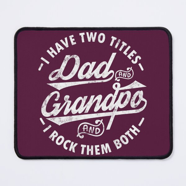 Item preview, Funny I Have Two Titles Dad & Grandpa I Rock Them Both designed and sold by esnutoejupj9.