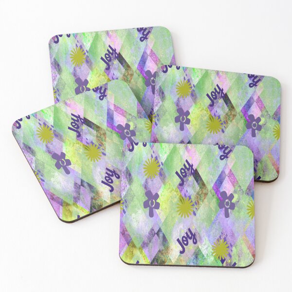 Item preview, Joy Lettering Design graphic design 2, Abstraction, bold colorful abstract playful design inspired by nature designed and sold by Adri Barnard.