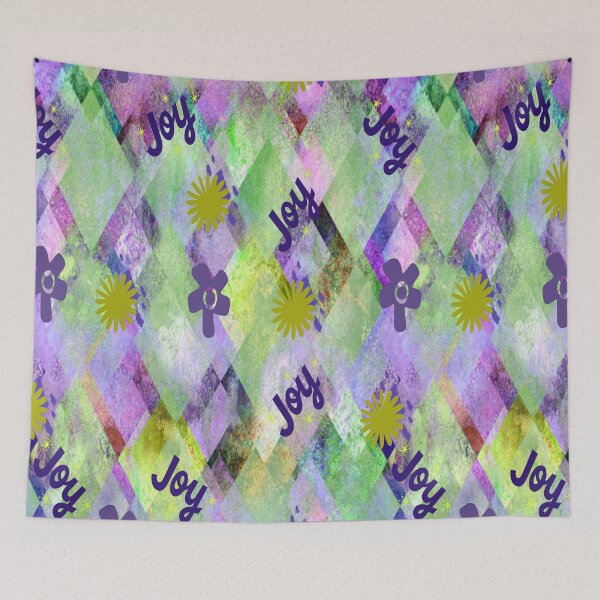 Item preview, Joy Lettering Design graphic design 2, Abstraction, bold colorful abstract playful design inspired by nature designed and sold by Adri Barnard.