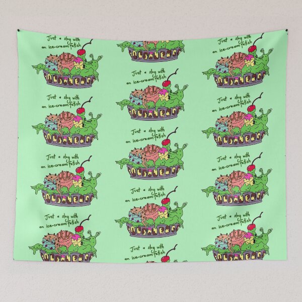 Item preview, Just a slug into ice cream  designed and sold by MickeyLaLa.