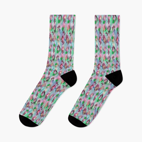 Item preview, Joy Lettering Design graphic design 3, Abstraction, bold colorful abstract playful design inspired by nature designed and sold by Adri Barnard.