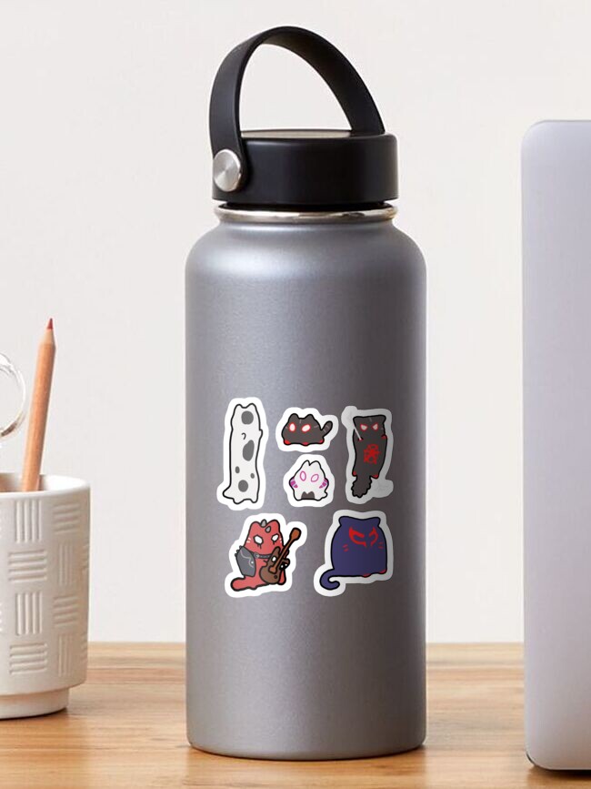 Thumbnail 1 of 3, Sticker, spiderverse meow meow set 1 designed and sold by LLASII.