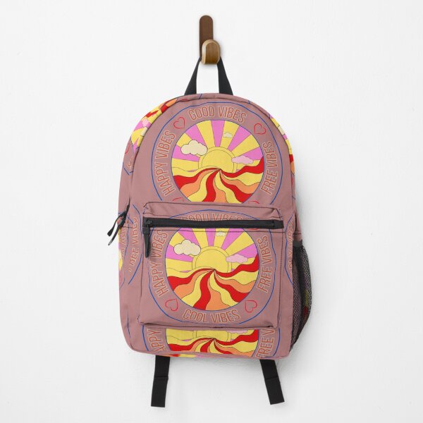 Item preview, Happy vibes retro style designed and sold by Azrou shop.
