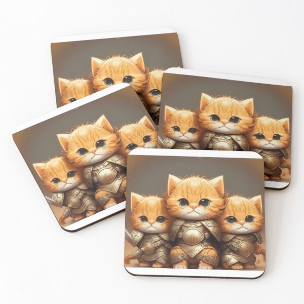 Item preview, Warrior kittens designed and sold by Fundigitalart.