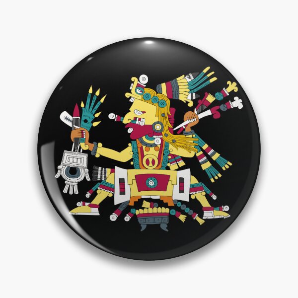 Item preview, Ometeotl - Dual Aztec God - Borgia Transparent designed and sold by Aztectees.