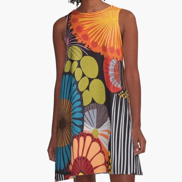 Asoebi Ankara A-Line Dress