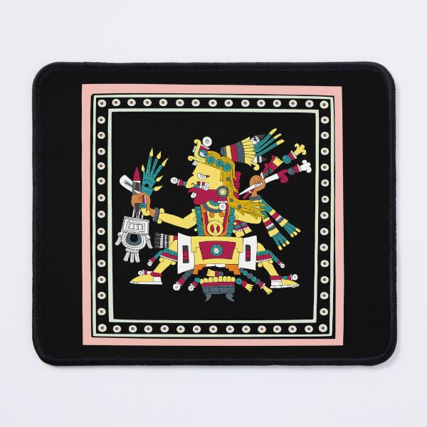 Item preview, Ometeotl - Framed Transparent Dual Aztec God of Gods designed and sold by Aztectees.