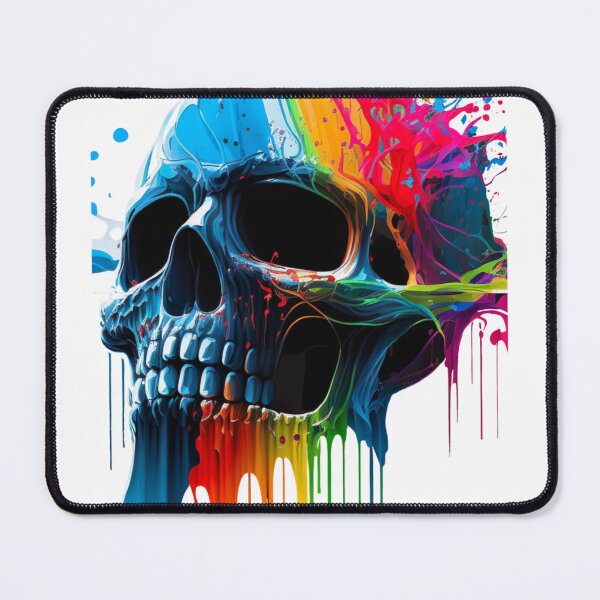 Item preview, Paint Drip Skull designed and sold by DesignerWalsh.