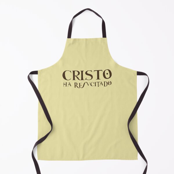 Item preview, Christ is Risen in Spanish. Brown lettering in old Spanish script designed and sold by Christ-Risen.