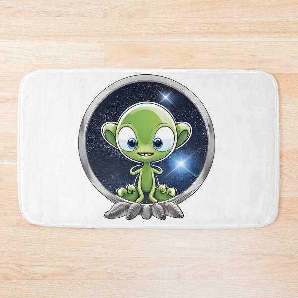 Item preview, cute green alien designed and sold by Mementium.