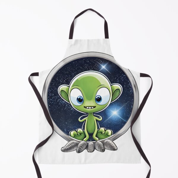 Item preview, cute green alien designed and sold by Mementium.