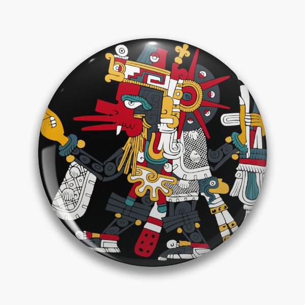 Item preview, Quetzalcoatl Ehecatl - Framed Transparent Aztec God of Life designed and sold by Aztectees.