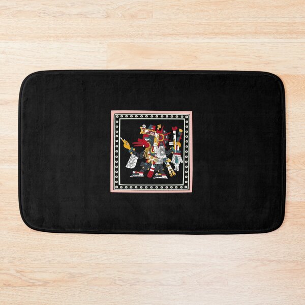 Item preview, Quetzalcoatl Ehecatl - Framed Transparent Aztec God of Life designed and sold by Aztectees.