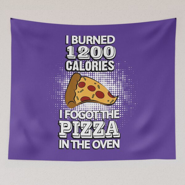 Item preview, Burned Calories Pizzalover Pun Weightloss Fitness 		 designed and sold by qllubnasil40.