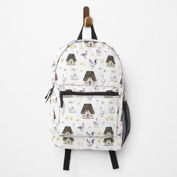 Item preview, Cottage Geese and Chickens designed and sold by megmcghee.