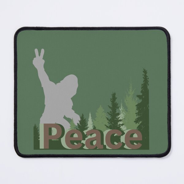 Item preview, Bigfoot Peace designed and sold by ChibiCollectors.