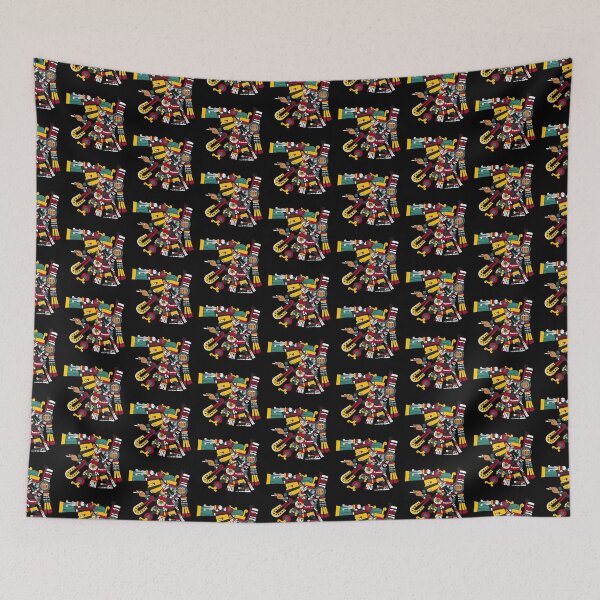 Item preview, Tezcatlipoca - Aztec God of Night - Borgia Transparent designed and sold by Aztectees.